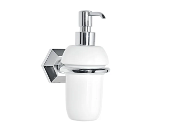 Дозатор для мыла настенный керамический Gentry Home Metropolitan фабрика Gentry Home из Италии