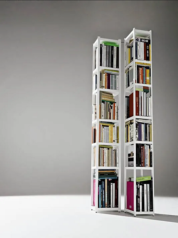 Открытый книжный шкаф из дерева Casamania & Horm  Open Bookcase Singles фабрика Casamania & HORM из Италии. Фото №7