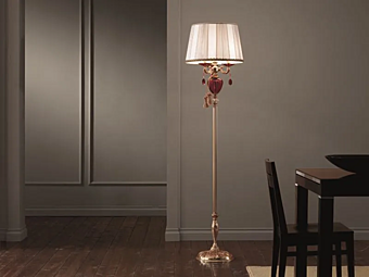 Напольная лампа с кристаллами Сваровски Rubino Alicante Euroluce Lampadari PT3 1 фабрика EUROLUCE LAMPADARi из Италии