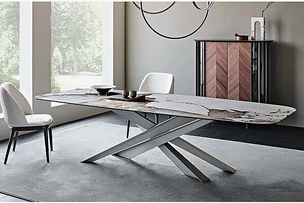 Обеденный Стол CATTELAN ITALIA Renato Guerra LANCER Wood фабрика CATTELAN ITALIA из Италии. Фото №3