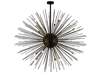 Подвесной светильник из металла ручной работы Metropolis Abrissi 11183 фабрика ABRISSI из Италии