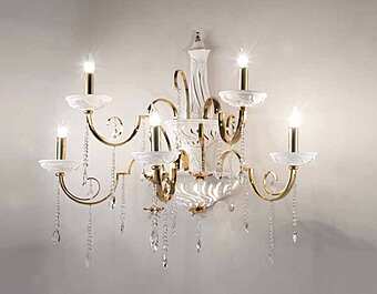 Бра LORENZON Gem LA.68/BS/SW/3+2F фабрика LORENZON (F.LLI LORENZON) из Италии