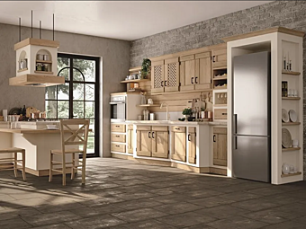 Кухня с ручками из материала LUBE CUCINE Anita BIANCO Кухня с ручками из материала LUBE CUCINE Anita BIANCO фабрика LUBE CUCINE из Италии