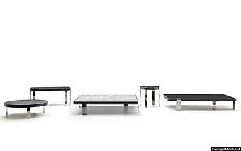 Журноальный стол MINOTTI Mattia фабрика Minotti из Италии