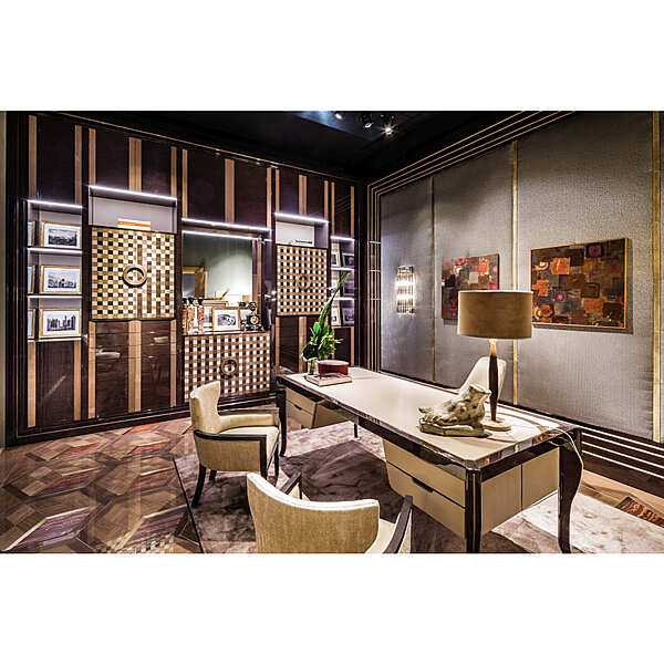 Книжный шкаф FRANCESCO MOLON Atelier-Molon L526 фабрика FRANCESCO MOLON  из Италии. Фото №2