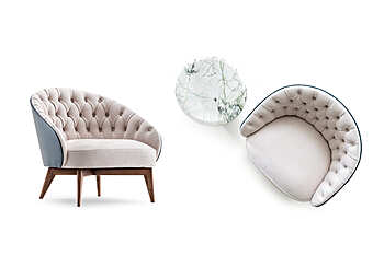 Кресло ULIVI  "Vanity" SARAH фабрика ULIVI из Италии