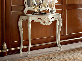 Прямоугольный консольный стол из дерева MODENESE GASTONE 13642 Прямоугольный консольный стол из дерева MODENESE GASTONE 13642 фабрика MODENESE GASTONE из Италии