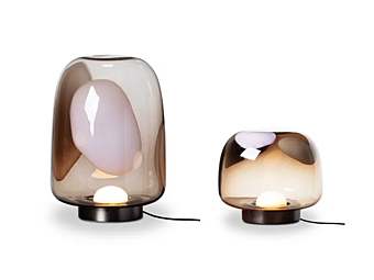 Настольная лампа из blown glass коллекции BAXTER Haiku фабрика BAXTER из Италии
