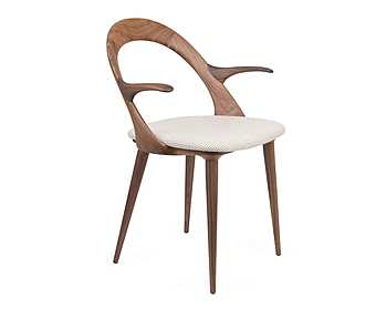 Кресло PORADA Ester con braccioli фабрика PORADA из Италии