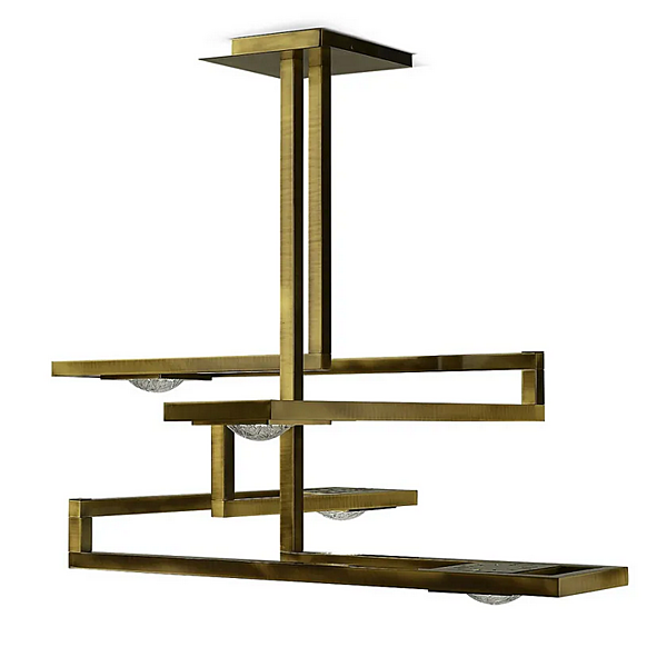 Подвесная LED лампа из латуни MARIONI Cecile 02803 фабрика MARIONI из Италии. Фото №7