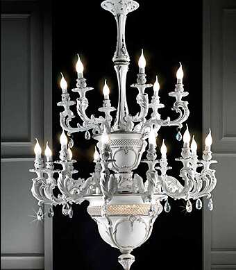 Люстра LORENZON Creazioni Luminose LL.14/BP/12+6F фабрика LORENZON (F.LLI LORENZON) из Италии