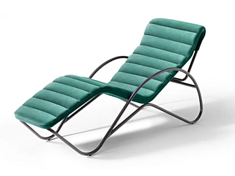 Шезлонг с съемным чехлом из ткани CASSINA Indochine Шезлонг с съемным чехлом из ткани CASSINA Indochine фабрика CASSINA из Италии