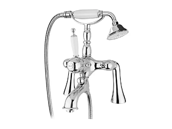 Смеситель для ванны с одним рычагом из стали настенный Gaia Mobili Canterbury фабрика GAIA из Италии