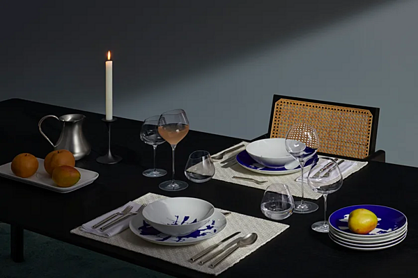 Стеклянный винный бокал из blown glass CASSINA H2D O V фабрика CASSINA из Италии. Фото №5