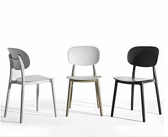 Стул из металла и полипропилена ARREX A09 фабрика ARREX из Италии