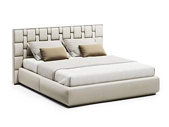 Кровать king size из кожи с обитой спинкой Capital Collection Jubilee Plus L JULP.LE Кровать king size из кожи с обитой спинкой Capital Collection Jubilee Plus L JULP.LE фабрика Capital Collection из Италии
