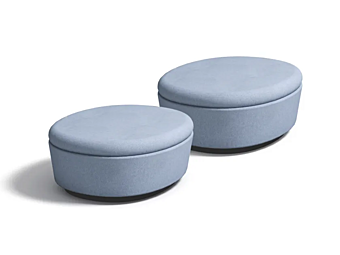 Обитанный пуф Orla из ткани Cappellini ORL7 фабрика Cappellini из Италии