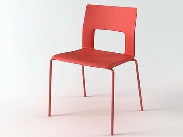 Стул DESALTO Kobe - chair with tubular frame фабрика DESALTO из Италии. Фото №14