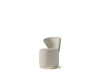 Кресло с обивкой из кожи BIZZOTTO ITALIA Ginko 6087