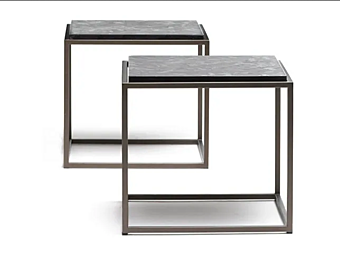 Кофейный столик квадратной формы из гранита Mussi Silhouette фабрика MUSSI из Италии