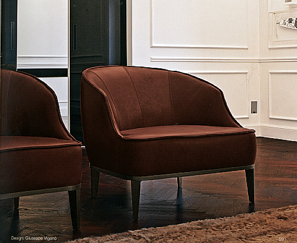 Кресло LONGHI (F.LLI LONGHI) X 650 Collection Loveluxe