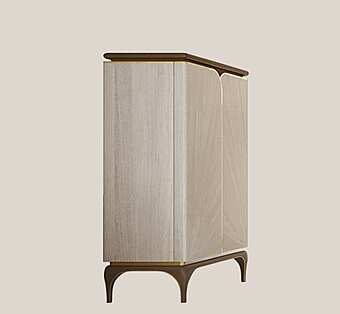 Высокий буфет с дверцами из дерева AR INTERIORS Alexander A01 фабрика AR Interiors из Италии