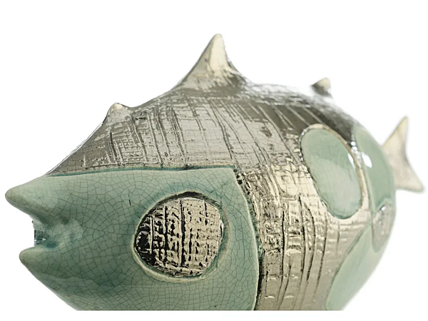 Керамическая скульптура длинной рыбы POP MARIONI 00104 фабрика MARIONI из Италии. Фото №5