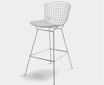 Стул барный с металлической основой ALIVAR Bertoia H. 706 фабрика ALIVAR из Италии