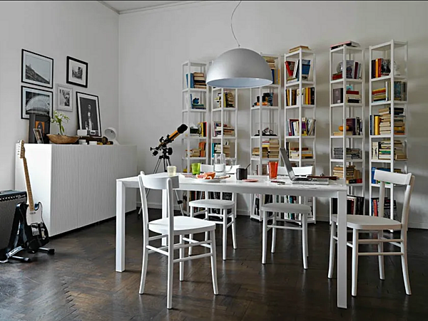 Открытый книжный шкаф из дерева Casamania & Horm  Open Bookcase Singles фабрика Casamania & HORM из Италии. Фото №8