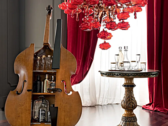 Барный шкаф из массива дерева MODENESE GASTONE 12657 фабрика MODENESE GASTONE из Италии