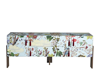 Ламинированный боковой шкаф Driade Ziqqurat фабрика Driade из Италии