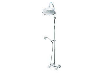 Настенный душевой панель с overhead душем из нержавеющей стали Gentry Home Ascot Настенный душевой панель с overhead душем из нержавеющей стали Gentry Home Ascot фабрика Gentry Home из Италии