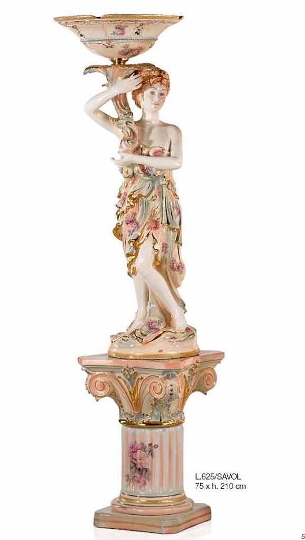 Декоративный элемент LORENZON Arte e Ceramica L.625/AVOPL фабрика LORENZON (F.LLI LORENZON) из Италии. Фото №2