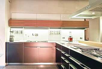 Кухня B3 alluminio e legno