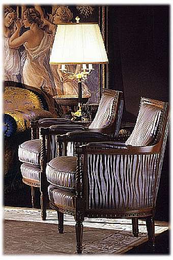 Итальянское кресло в классическом стиле ZANABONI 003/C