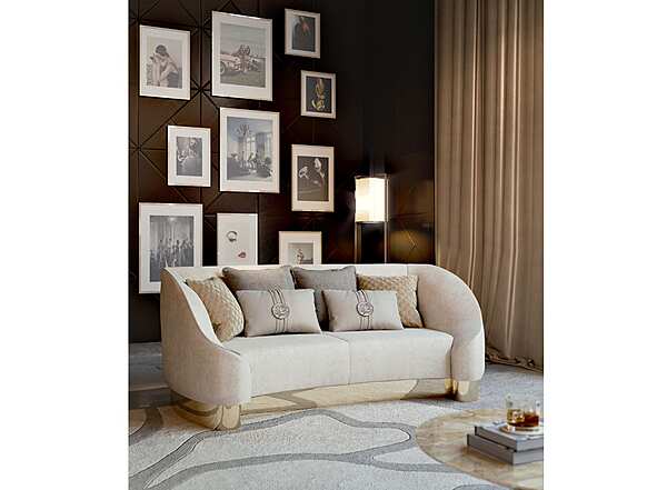 Диван на три места с тканевой обивкой BIZZOTTO ITALIA Infinity 6052 фабрика Bizzotto Italia из Италии. Фото №4