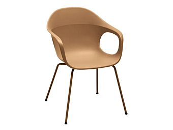 Кресло с подлокотниками из переработанного пластика Kristalia Elephantino 05ELH02 фабрика Kristalia из Италии