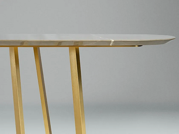 Консольный стол из мрамора для прихожей PAOLO CASTELLI For Hall Console TAV.FORH.202 фабрика Paolo Castelli из Италии. Фото №4