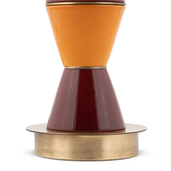 LED настольная лампа из керамики с дизайном пальмы MARIONI PALM 02967M фабрика MARIONI из Италии. Фото №2