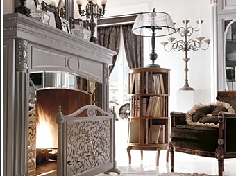 Открытая деревянная книжная полка Napoli Martini Interiors Открытая деревянная книжная полка Napoli Martini Interiors фабрика MARTINI INTERIORS из Италии