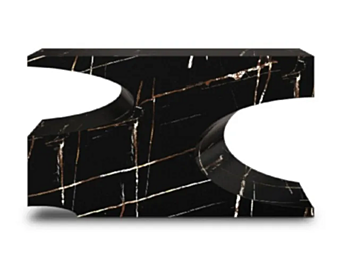 Прямоугольный консольный стол из дерева BRABBU Bryce II фабрика BRABBU из Италии