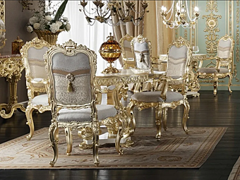 Обитое кресло с подлокотниками MODENESE GASTONE 15505 фабрика MODENESE GASTONE из Италии