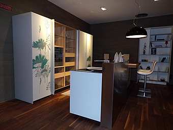 Кухня Artematica Vitrum vetro decorato