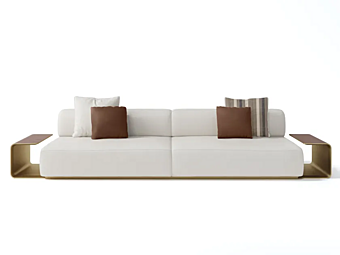 Садовый диван из ткани с мягкой спинкой FORMITALIA SantoriniI фабрика FORMITALIA из Италии