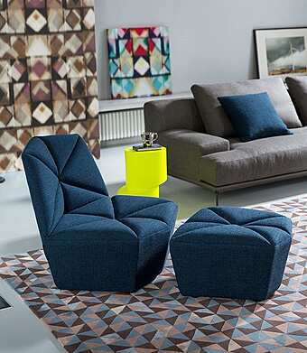 Пуф ALBERTA SALOTTI Armchair & Chaise Longue Collection ?GOSSIP" 1GSPPOUFF