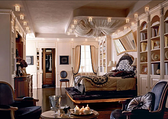 Деревянный комплект спальни из массива La Vita e in Scena Martini Interiors