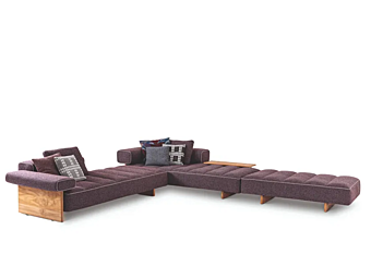 Угловой секционный садовый диван с тканевой обивкой CASSINA Sail Out фабрика CASSINA из Италии