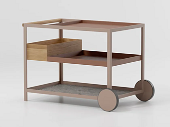 Тележка для сада из алюминия KETTAL Garden Trolley KS5702200 Тележка для сада из алюминия KETTAL Garden Trolley KS5702200 фабрика KETTAL из Италии