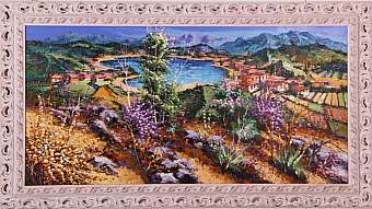 Картина Italy art. 178 Tugnoli Giampietro Озеро в горах