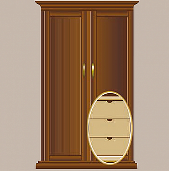 Гардеробная SCAPPINI 2002 Гардеробная SCAPPINI 2002 фабрика SCAPPINI из Италии